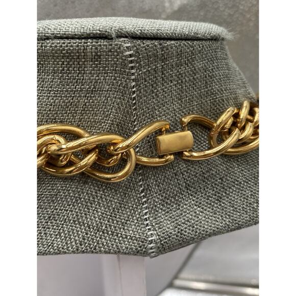 Napier Vintage Chain Thick Heavy Gold Tone Chain Estate 24” - Picture 3 of 8